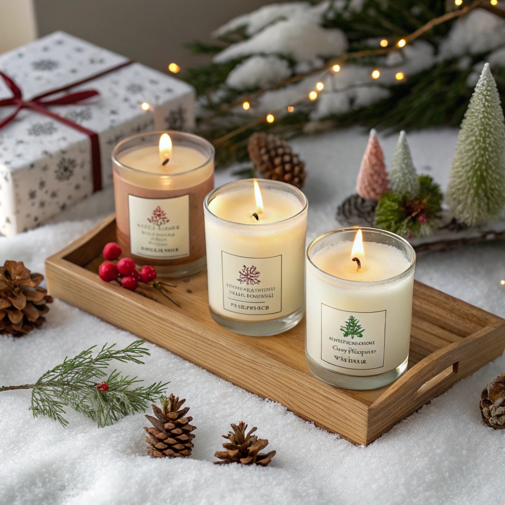 Vinter kolleksjon duftlys